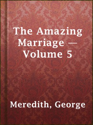 cover image of The Amazing Marriage — Volume 5